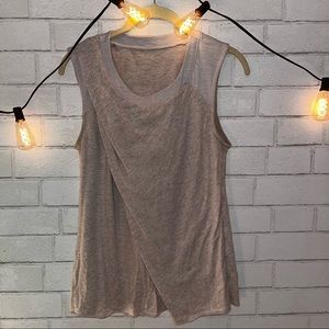 Lululemon light pink blush tank top